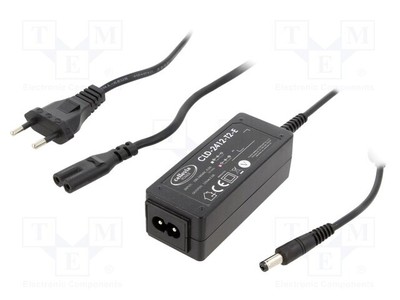  Off: 5.5/2.5 12VDC Power Supply: Pulse 2A for Desk 24W 