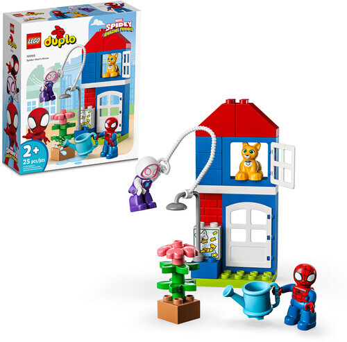 Конструктор LEGO DUPLO Marvel Super Heroes Дом Человека-паука 10995 [Новая игрушка]