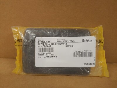 VIMAR IDEA 16763.16 3 MODULE BLACK RONDO PLATE #16763.16