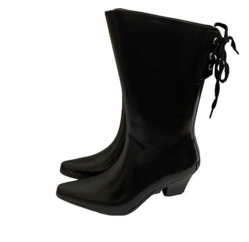 Corkys 8 womens pointed toe heeled rain 