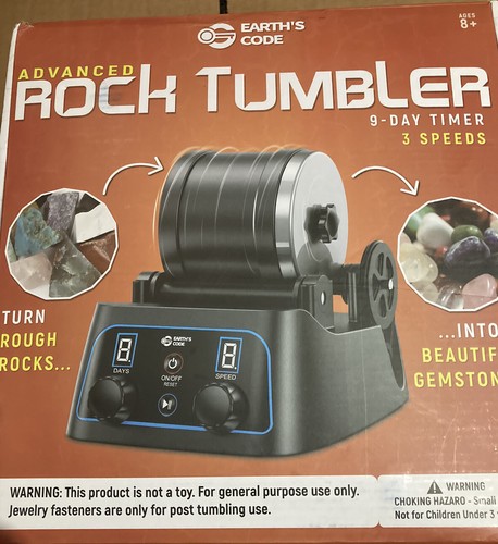 Advanced Professional Rock Tumbler Kit with Digital Stone Polishing Machine - Bild 2 von 2