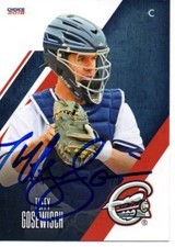 Tuffy Gosewisch 2018 Syracuse Chiefs Signed Card