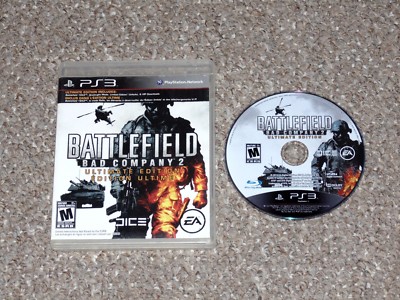 Battlefield: Bad Company 2 - Ultimate Edition Sony PlayStation 3 PS3 Game & Case