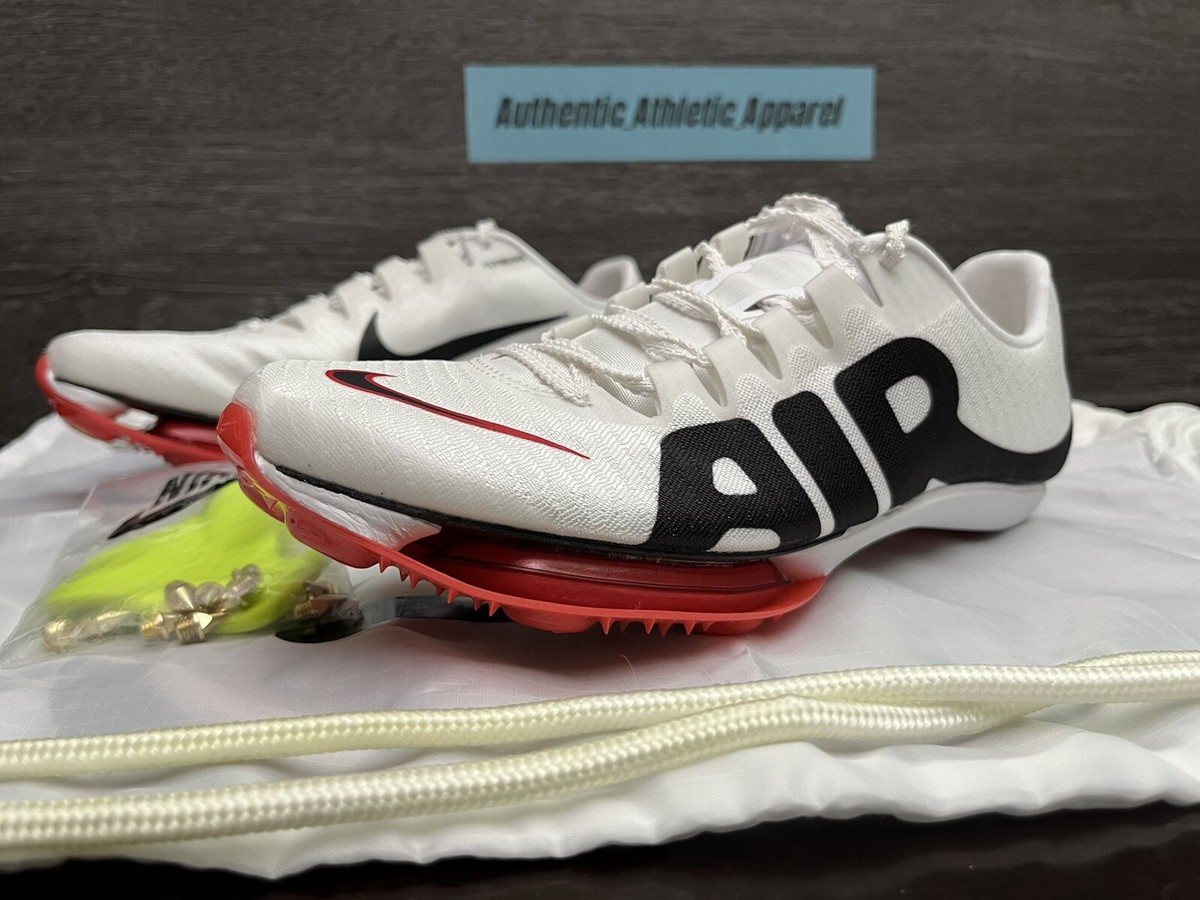 Nike Air Zoom Maxfly More Uptempo Track Spikes White Mens 5 Nike Air Zoom Maxfly More Uptempo Track Spikes White Mens 5