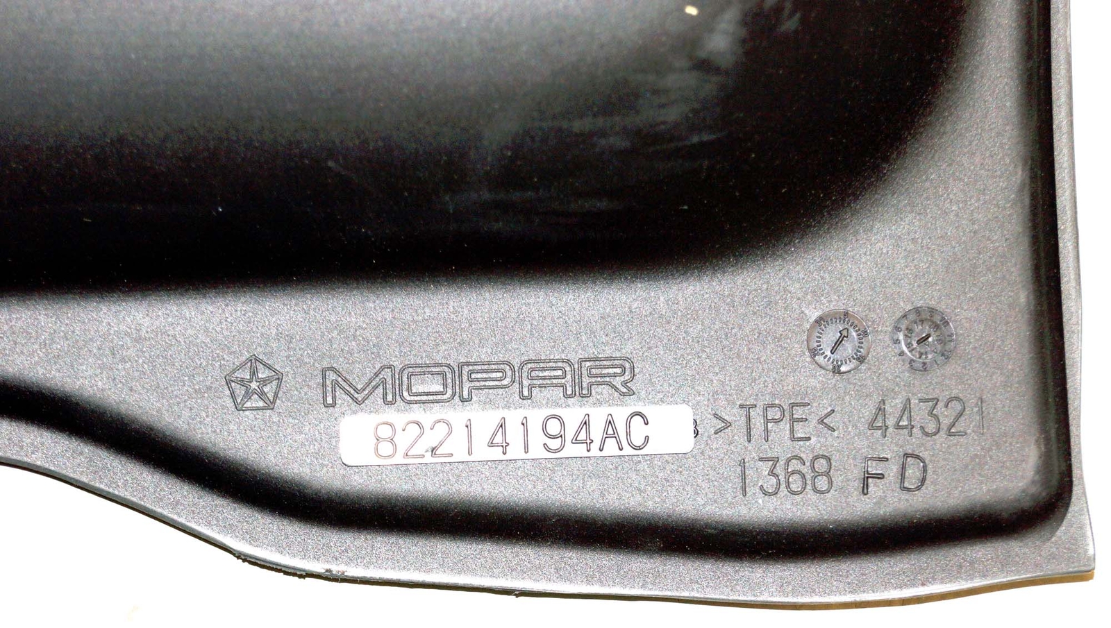 Genuine OEM 82214194AC Mopar 3 Piece All Weather Mat Set for 