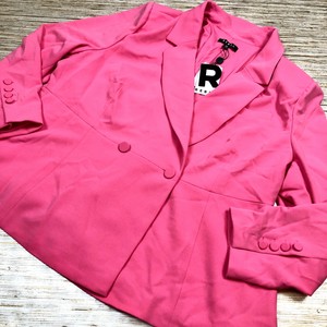 HH-52-Rebel-Wilson-X-Angels-Peplum-Blazer-AZALEA-PINK-size-2x-new