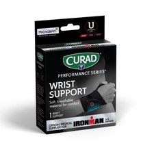 CURAD Performance Series IRONMAN Wraparound Wrist Support, Universal Size, Case