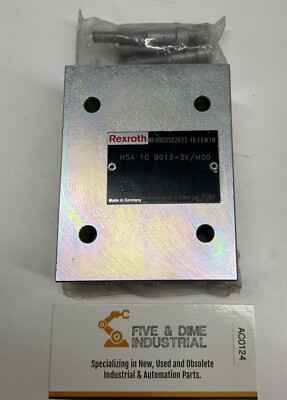 Rexroth Bosch  HSA10B013-3X/M00 R900502633 Cover Plate