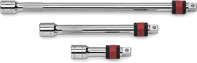 3 Pc. 1/4'' Drive Locking Extension Set Includes 2'', 3'' & 6'' - 81003
