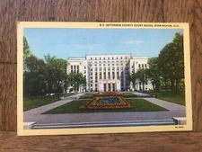 Jefferson County Court House Birmingham Alabama Postcard