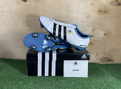 Adidas AdiPure 4 SG U41809 Elit White boots Cleats mens Football/Soccers