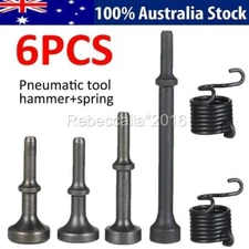6Pics Smoothing Pneumatic Air Hammer Bit Set 40Cr Steel Pneumatic Chisel Bits OZ