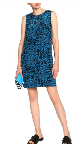 M Missoni Silk Python Black Blue 