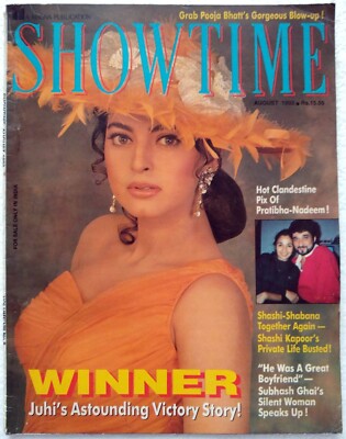 Showtime August 1993 Juhi Chawla Karisma Kapoor Manisha Koirala Shashi Kapoor
