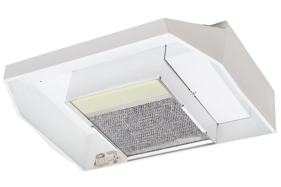 Summit 24" White Under Cabinet  Hood Model: ADAH1624W ADA 1600 3x10 Damper - Image 4 of 4