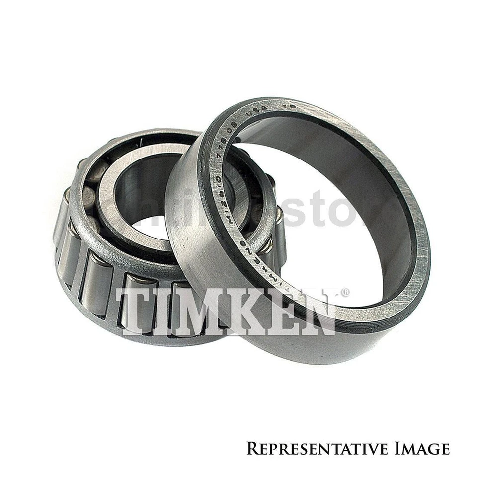 Juego de 4 cojinetes de rueda y carreras Timken delantero interior delantero exterior para camioneta Toyota Foto 4 de 4