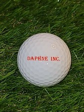 Vintage Ping Daphne Inc. White  Lavender Multi-Colored Golf Ball Rare 4A