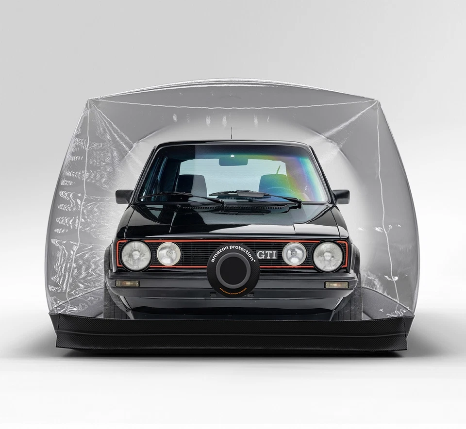 Cubierta de coche cápsula para VW Golf MK1 Rabbit - Protección clásica Volkswagen Foto 2 de 4