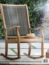 Crestwood Seymour Porch Teak Rocking Chair For Sale Online