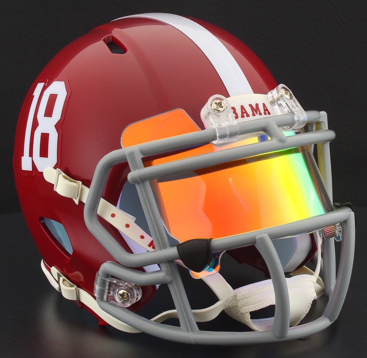 alabama youth football helmet ALABAMA CRIMSON TIDE NCAA Riddell SPEED Mini Football Helmet