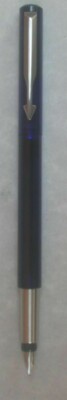 Parker Vector Fountain Pen Medium Pt  Translucent Blue New Made In Uk