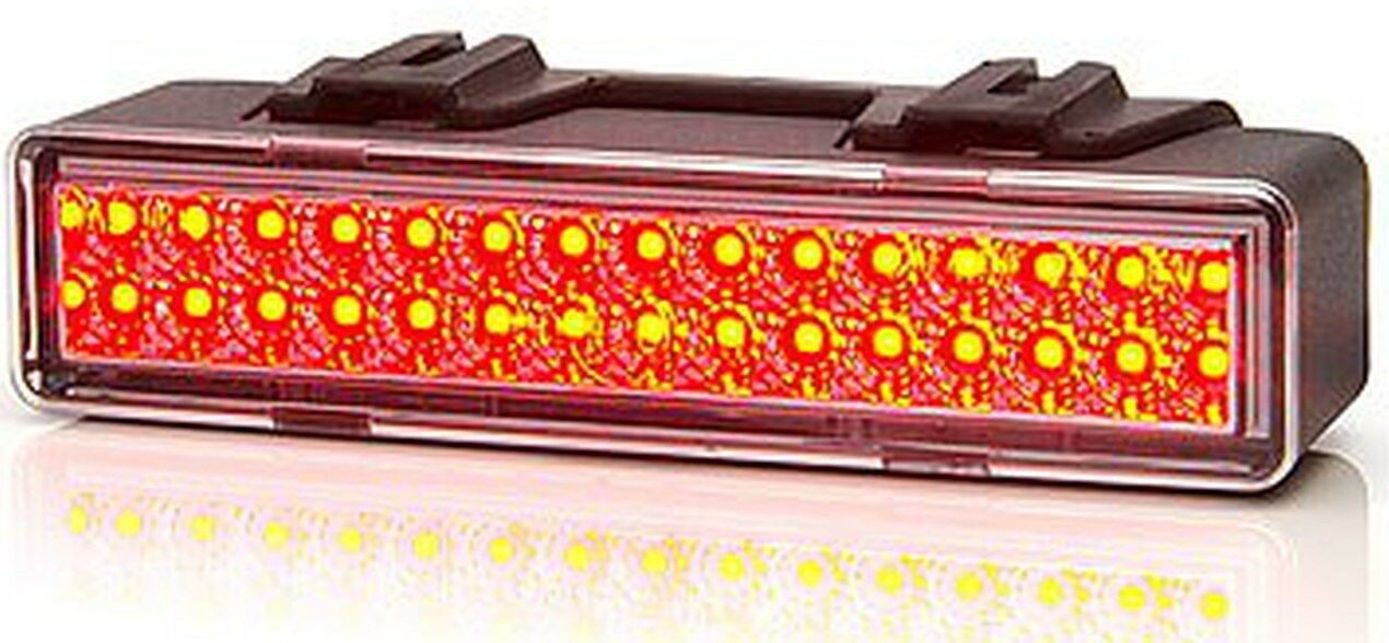 2 Stück LED Nebelschlussleuchte Nebelleuchte 12/24V Leuchte Anhänger Pkw Lkw W99 - Bild 4