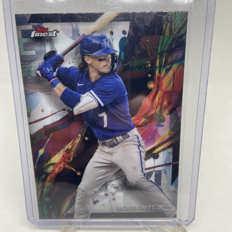 2024 Topps Finest - Common #57 Bobby Witt Jr. Kansas City Royals