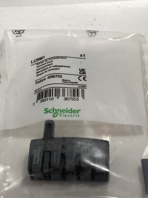 SCHNEIDER LU9M1 TERMINAL BLOCK FOR REVERSING MOTOR STARTER NIB