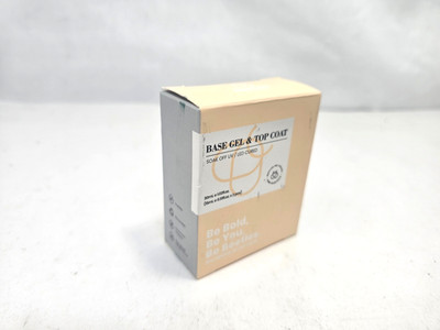 Beetles Base Gel & Top Coat Soak Off UV LED Cured 15 ml Each 2 Piece Set NEW