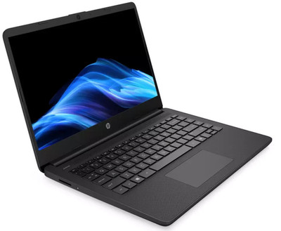 HP Windows 11 Laptop mit Full Lifetime Microsoft Office 64GB SSD 14'' 2026