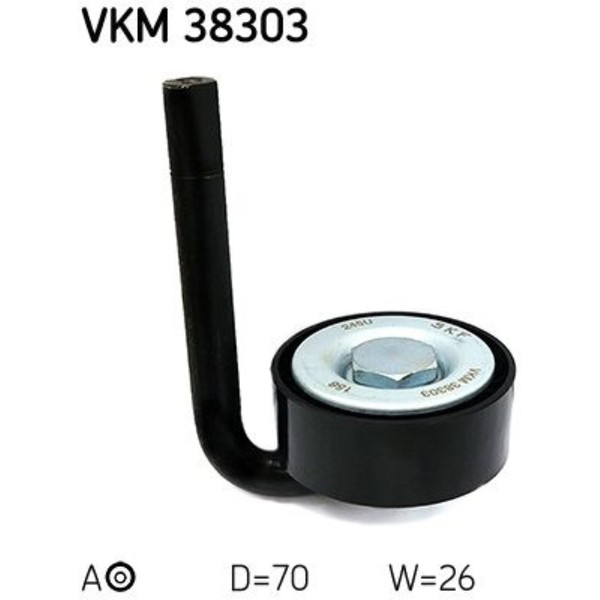 SKF Spannrolle Keilrippenriemen Automatisch Passend FüR BMW 3Er Touring E46-image