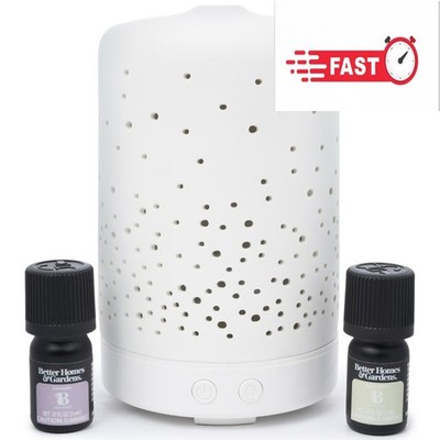 3-Piece Ultrasonic Aroma Diffuser, 100mL Cool Mist, Confetti