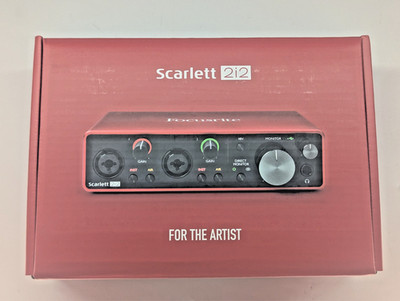 Focusrite Scarlett 2i2 Audio Interface (3rd Gen)