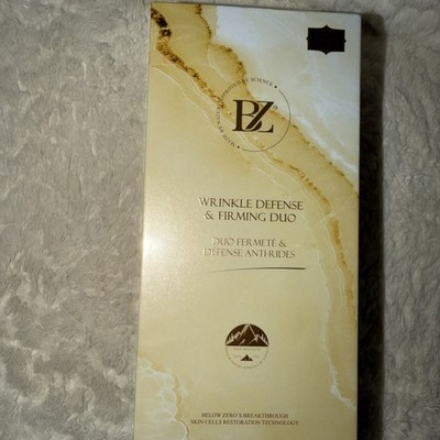 Below Zero Wrinkle Defense Firming Duo Skin Cells Restoration High Retail  