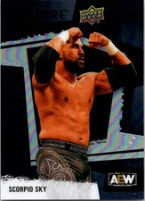 2022 Upper Deck Allure AEW Black Rainbow SCORPIO SKY