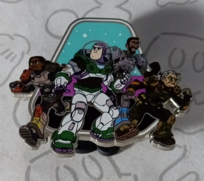 Buzz Lightyear Izzy Mo and Darby 2022 Pixar Disney Pin 156709