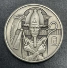2 oz Egyptian Gods Series Osiris 2 oz .999 Fine Silver Round Antiqued