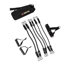 Resistance Training, Bands with Handles, Ankle Straps, Zeno Gym