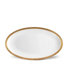 L'Objet Corde Gold Platter, Large   NEW!!!!