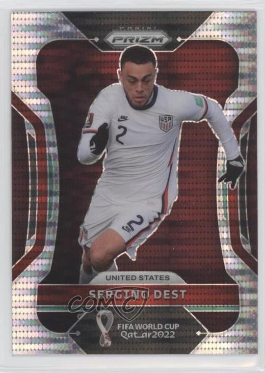 2022 Panini Prizm World Cup Qatar Breakaway Prizm Sergino Dest #206 0b7v