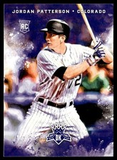 2017 Panini Diamond Kings Jordan Patterson Rookie Colorado Rockies #168