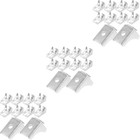  30 Pcs File Cabinet Shelf Clamps Shelf Supports Metal Shelf Clips for Kitchen