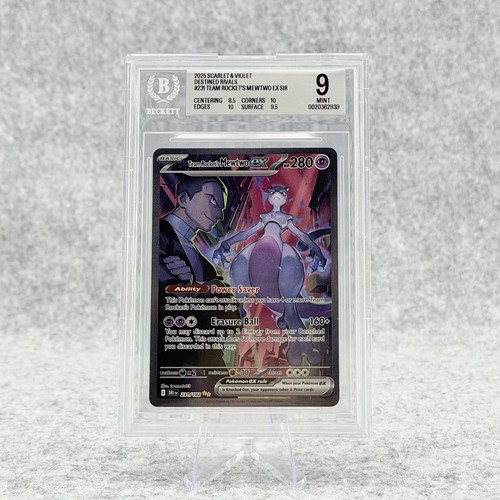 Team Rocket's Mewtwo ex graded BGS 9 for sale on eBay