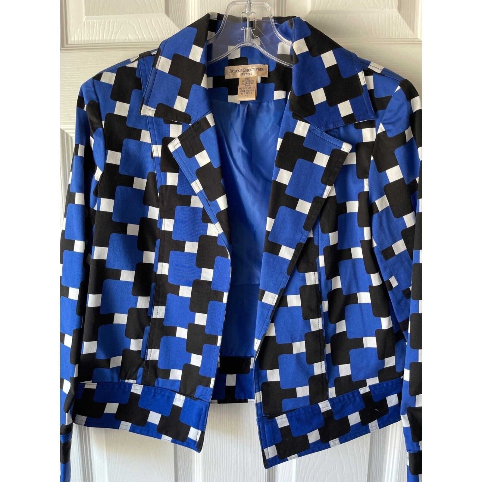 Patrick Christopher Jacket Womens Small Petite Re… - image 3