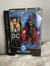 MCFARLANE DC MULTIVERSE RED HOOD  BLACK SUIT  COLLECTOR EDITION 7  ACTION FIGURE