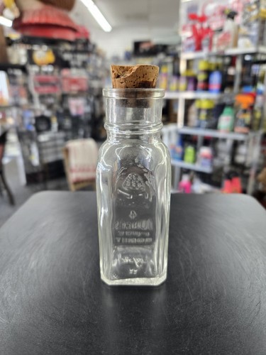 Vintage Honey Acres Clear Glass Bottle With Cork Top. 4 Ounces Pure Honey - Picture 3 of 8