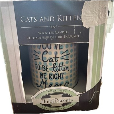 AmbiEscent You ve Got To Be Kitten Me Warmer Discontinued Home Decor Kitty Gift