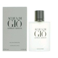 Giorgio Armani Acqua Di Gio 3.4 fl oz Eau De Toilette Spray Men's New Sealed