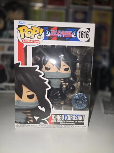 Funko Pop! Bleach Anime Ichigo Kurosaki #1616 Funko Special Edition W/Protector