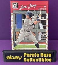 2023 Panini Donruss - Retro 1990 Jace Jung #252 On Fire /75 (RC) Detroit Tigers